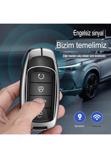 Chery Tiggo Uyumlu 8 Pro İçin Çinko Alaşım Anahtarlık Koruyucu Kılıf