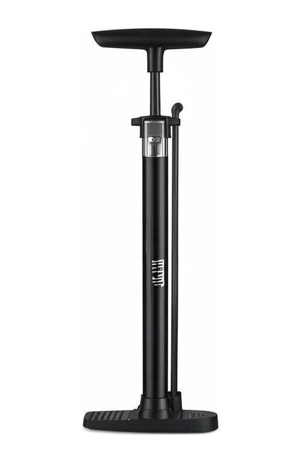 Fortunelane Yüksek Basınçlı Bisiklet Pompası - T Şekilli Kulp, Katlanır Taban, 140psı, Beyaz Renk, Hava Basınç Göstergeli