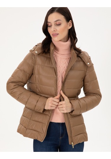 Pierre Cardin Kadın Camel Mont 50297332-vr015 Camel