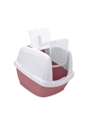 Nrzsnt Imac Maddy Kapalı Kedi Tuvaleti Pembe/beyaz 65x47,5x47,5cm