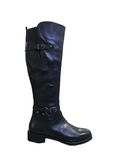 Burç Hakiki Deri Kadın Çizme-23k08004bynderiçizme 001