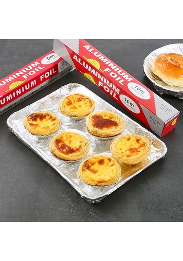 Symbee Ev Fırını Ve Barbekü İçin 5 Metre Lüx Alüminyum Folyo Kağıdı - Kutu Paketli, Kullanıması Kolay, Dayanıklı, Ev Kullanıma Uygun Çok Renkli