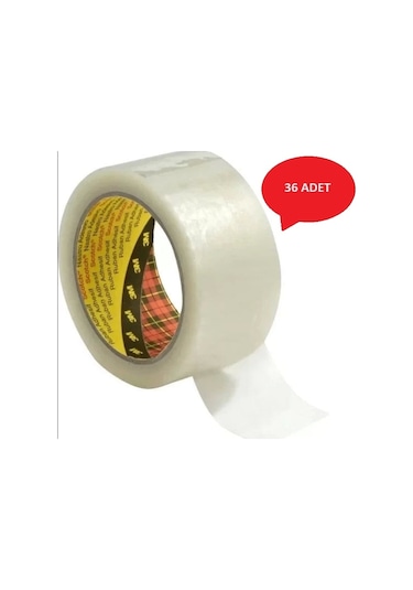 3m 371 Koli Bandı Şeffaf 50mm X 100mt 1 Koli 36 Adet