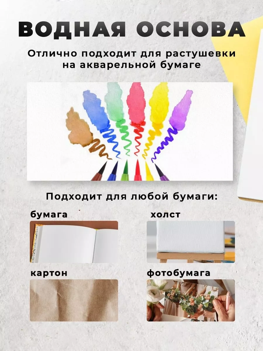 60'lı Sketç Ve Çizim İçin Suluboya Kalemler 230405494