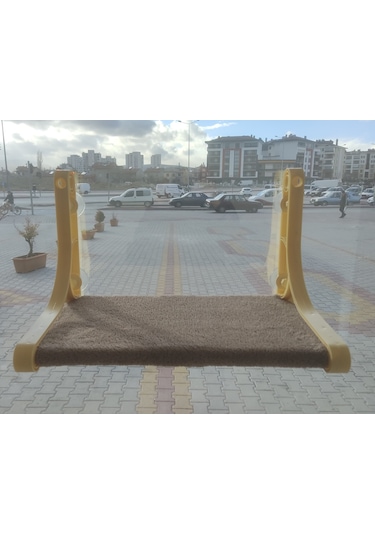 Tineke Güçlü Vantuzlu Kedi Cam Yatağı 35 x 35 x35 CM