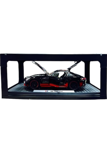 1:24 Metal Model Koleksiyon Araba Mercedes Amg Siyah 21 Cm Cz121b