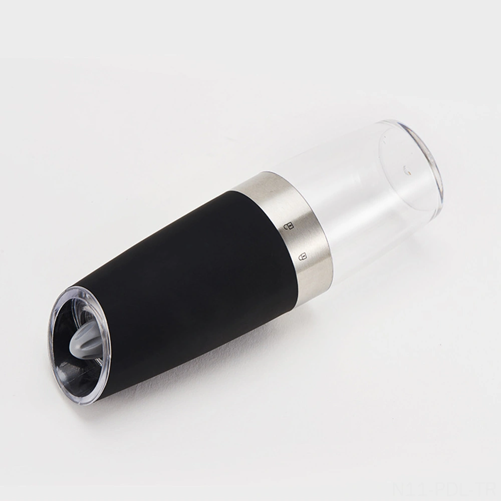 Padalink Siyah Pürüzlü Elektrikli Alevlenir Gürültü Yok Gıda Değirmeni, Seramik Tefli, Ayarı Kolay, Çelik Kapak, Pil Yok, 200ml Kabin Çok Renkli