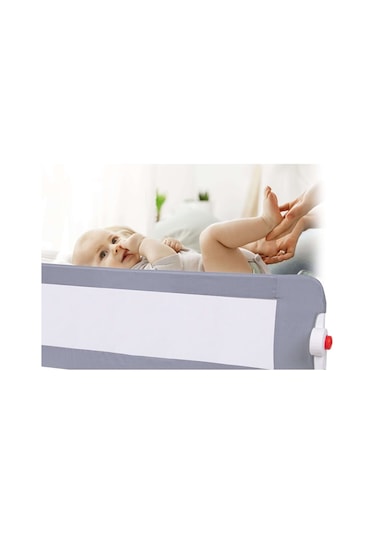 Tommybaby Katlanır Yatak Bariyeri Bebek Yatak Korkuluğu 120 CM