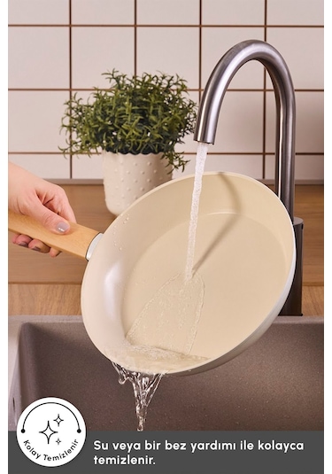 Karaca x Refika Swiss Crystal Almond Cream 30 Cm Tava Ind