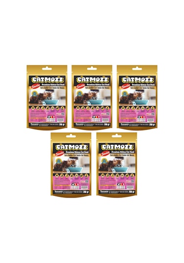 Catmozz Starlet Kitten Tavuklu Yavru Kedi Maması 5 x 750 G