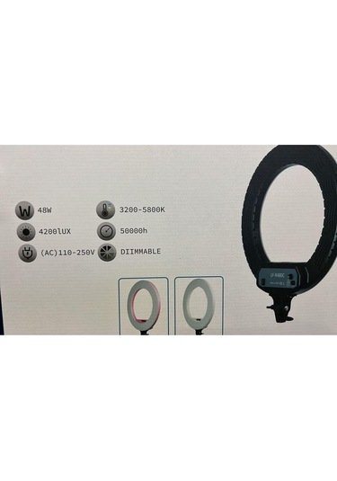 Lf-r480c Ring Led Işık Siyah 48w 24film Türkiye Distribütör Garantili -135917