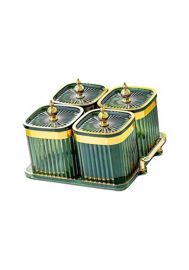 Pazly Yeşil-4-ızgara Suntek Meyve Magideal Kurutulmuş Için Ev Aperatif Ua Çok Renkli