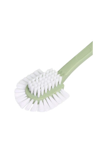 Suntek Ayakkabı Temizleme Fırçası, Uzun Saplı Temizleyici, Yeşil