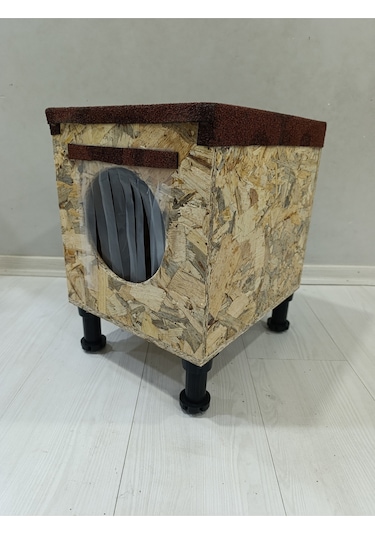 Osb Kedi Evi Kedi Yuvası Dış Mekan Su Geçirmez