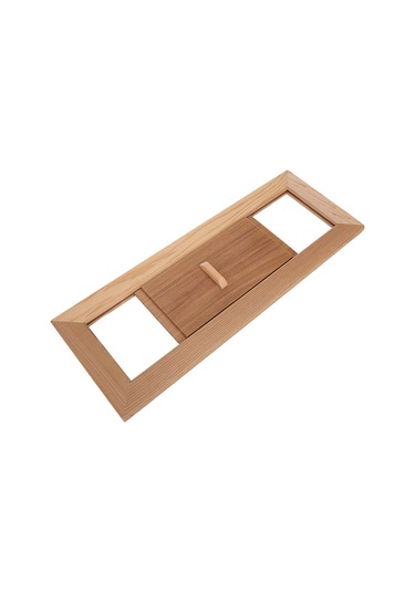 Hangfox Sauna Odası Havalandırma Paneli - Cedar Ahşap, Uygun Aralık Ayarı, Kolay Kurulum, Dayanıklı Ve Estetik Tasarım Diğer