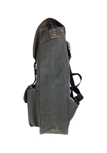 Vintage Kanvas Deri Su Geçirmez Unisex Laptop Bölmeli Okul Seyahat Kamp Sırt Çantası 31 Cm X 44 Cm Siyah Vintage Kanvas Deri Su Geçirmez Unisex Laptop Bölmeli Okul Seyahat Kamp Sırt Çantası 31 Cm X 44 Cm Siyah