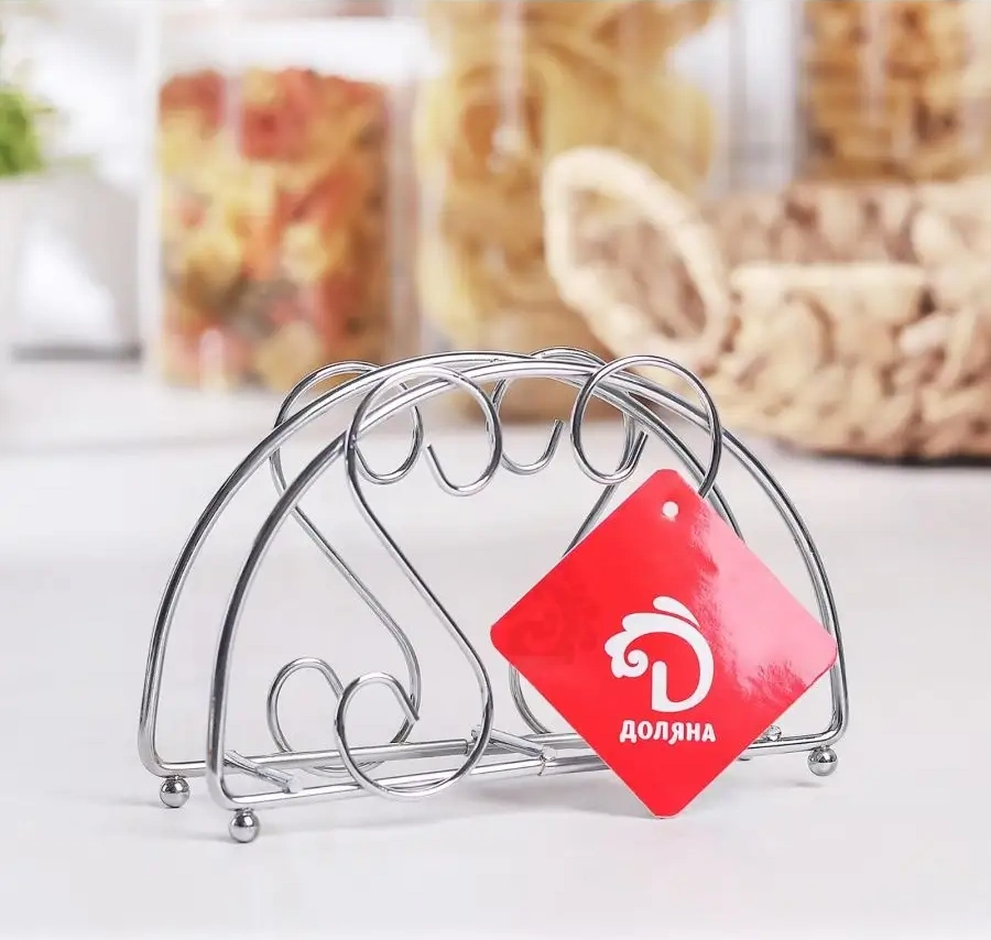 Dolana Mutfak İçin Metal Masa Peçeteliği 115314321 Gri