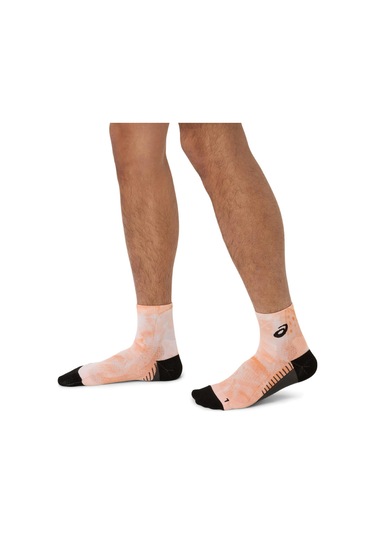 Asics Performance Run Quarter Sock Unisex Beyaz Koşu Çorabı 3013b016-101 Beyaz