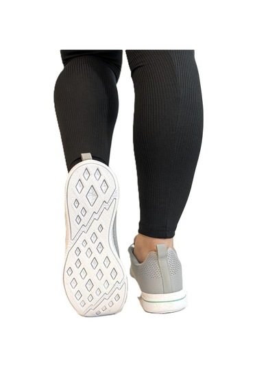 Jump 24937-24938 Gri Fuspetli Çok Hafif Rahat Spor Ayakkabı Gri