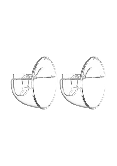 Moveevo Youha Elektrikli Göğüs Pompası Yedek Aksesuarı, The Ins Gen2 Giyilebilir Göğüs Pompası İçin 2 Adet 5oz Bardak Yumuşak