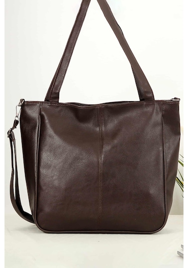 Silva Suni Deri Kadın Omuz Çantası Bp 4738o