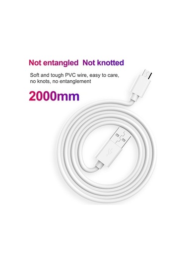 Prestigegoods Telefon Mikro Usb Kablosu - Veri Senkronizasyonu & Şarj