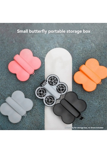 Soulader Drone Aksesuarları Taşıma Çantası - Kelebek Tasarım Toz Geçirmez Sert Saklama Kutusu Seyahat Seyahat Taşınabilir Koruma Kılıfı Dayanıklı Çanta