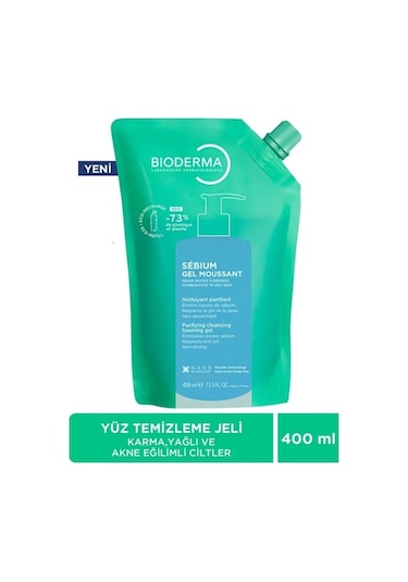 Bioderma Sebium Foaming Jel Refill 400 Ml