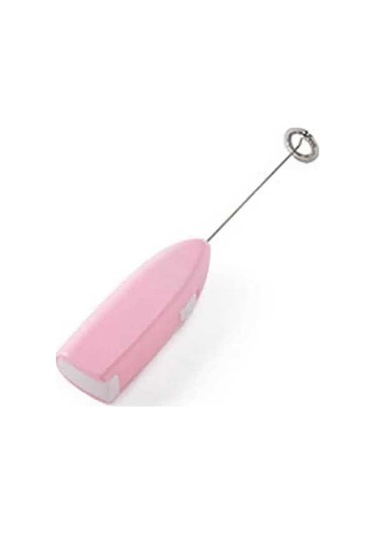 Ulzyvf Yumurta Süt Süt Pembe Pembe Paslanmaz Mutfak Mini Köpürtücü Kahve Kahve Ev Elektrikli Çırpıcı Çelik Çay Blender Nd Pembe