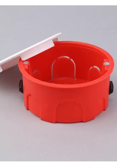 Tdmelectric Yuvarlak Dağıtım Kutusu Içi Boş İçin 4 Adet 233351156