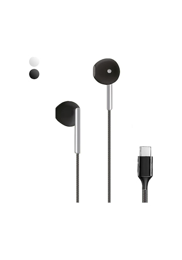 Linktech H46 Type-C Stereo Kablolu Kulak İçi Kulaklık