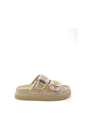 Bej Kadın Terlik K04429320387 Bej