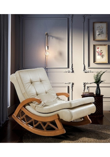 Erezogullari_Mobilya Sallanır Ağaç Emzirme Koltuğu Puflu Tv Baba Sandalyesi (540131543)