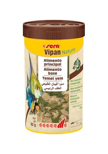 Sera Vipan Nature 60gr 250ml