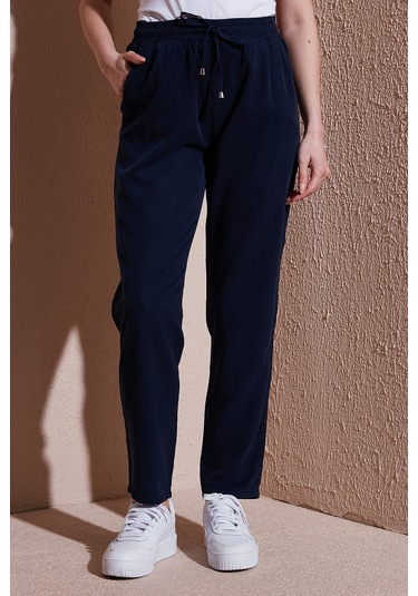 Fashion Friends Bayan Pantolon 25y0477k1 Lacivert Lacivert