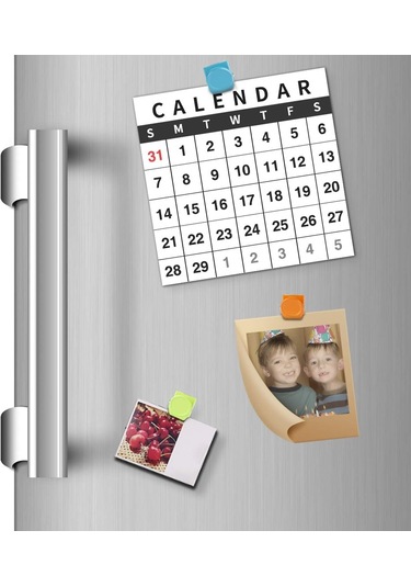 12 Adet Siyah Manyetik Kilit Metal Mıknatıs Kancaları Klipsli Buzdolabı Mıknatısı Buzdolabı, Duvar Panosu, Ofis, Mutfak İçin 6 Renk