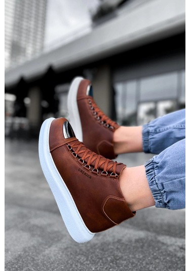 Ch267 - Cbt Roma Mirror Erkek Bot Taba Çok Renkli