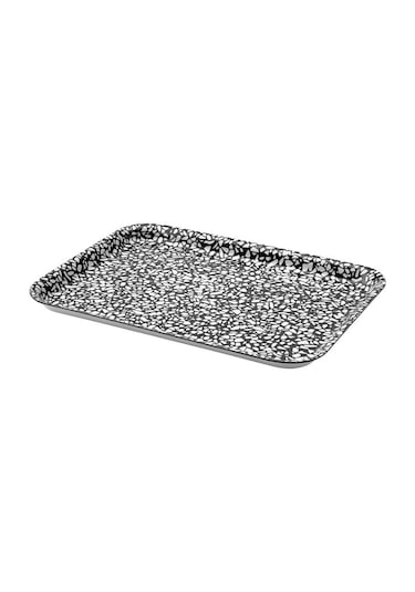 Ikea Varkul Tepsi Siyah Desenli 28x20 Cm 00399537 Çok Renkli
