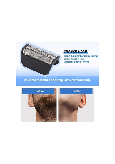 Joyhub Braun 3 Serisi 4000 7000 5495 7505 7520 7650 195s 30b Folyo Ekran Ve Bıçak Seti Renkli Tıraş Makinesi Yedek Başlığı Cv94lt