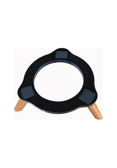 Suofeng Ahşap Ve Akrilik Malzemeyle Yapılmış, Ses Gürültüsünü Azaltan 23x24x7 Cm Hoparlörüstü Stand 280 Gr