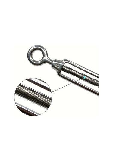 Willowhaven 6 Adet M6 304 Paslanmaz Çelik Gergi Burgusu, Gözlü Gergi Vidaları Diğer