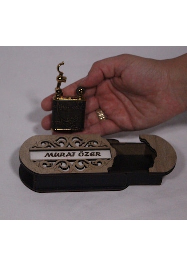 Çakmak Kişiye Özel İsim Yazılı Ve Mdf Tasarım Kutulu No:66