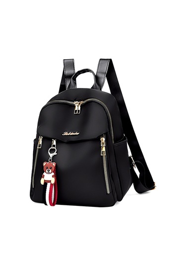 Kadın Sırt Çantası, Küçük Şehir Sırt Çantası, Gündelik, Siyah