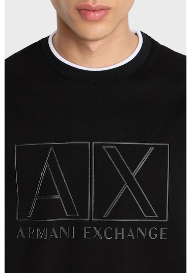 Armani Exchange Erkek Sweat 6rzmhj Zjdjz 1200 Siyah