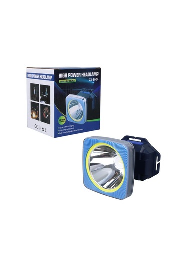 Powermaster Zj-8004 Cob - Power Led Büyük Boy Kafa Lambası