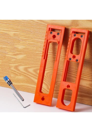 Homyl Kapı Menteşesi Jig Kilidi Ahşap Dolap Donanımı Yuvası 5,5cmx22cm