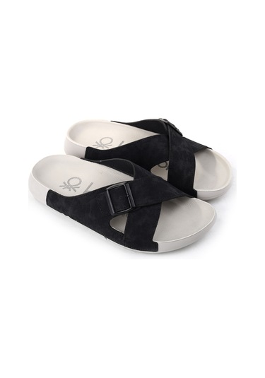 Benetton Bn-1415 Rahat Taban Erkek Terlik Lacivert