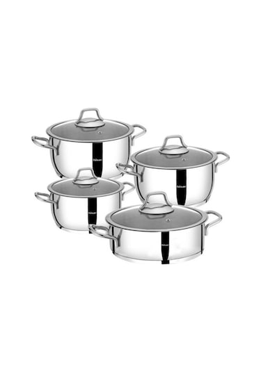 Hisar Teos 8 Parça Tencere Seti