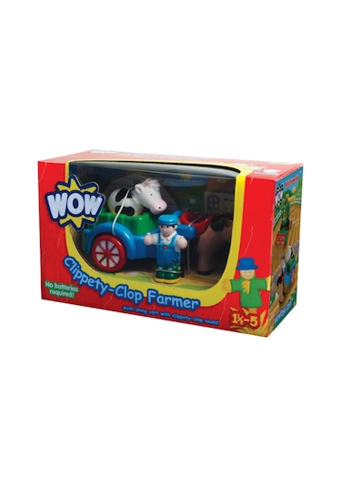 Wow Toys Clippety-clop Farmer - At Arabalı Çiftçi Jim 10150