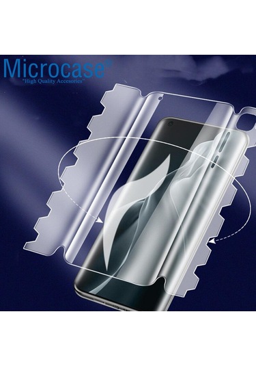 Microcase Apple Uyumlu iPhone 12 Mini Ön Arka Yan Koruma Full Body Film -Fl360
